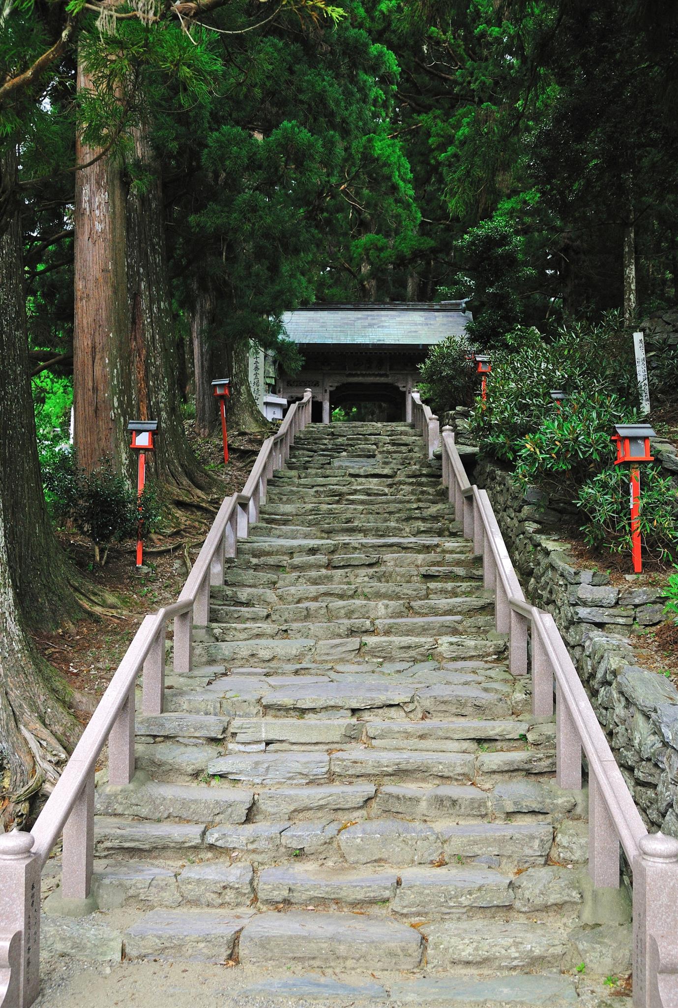 四国八十八カ所巡礼十二番札所焼山寺