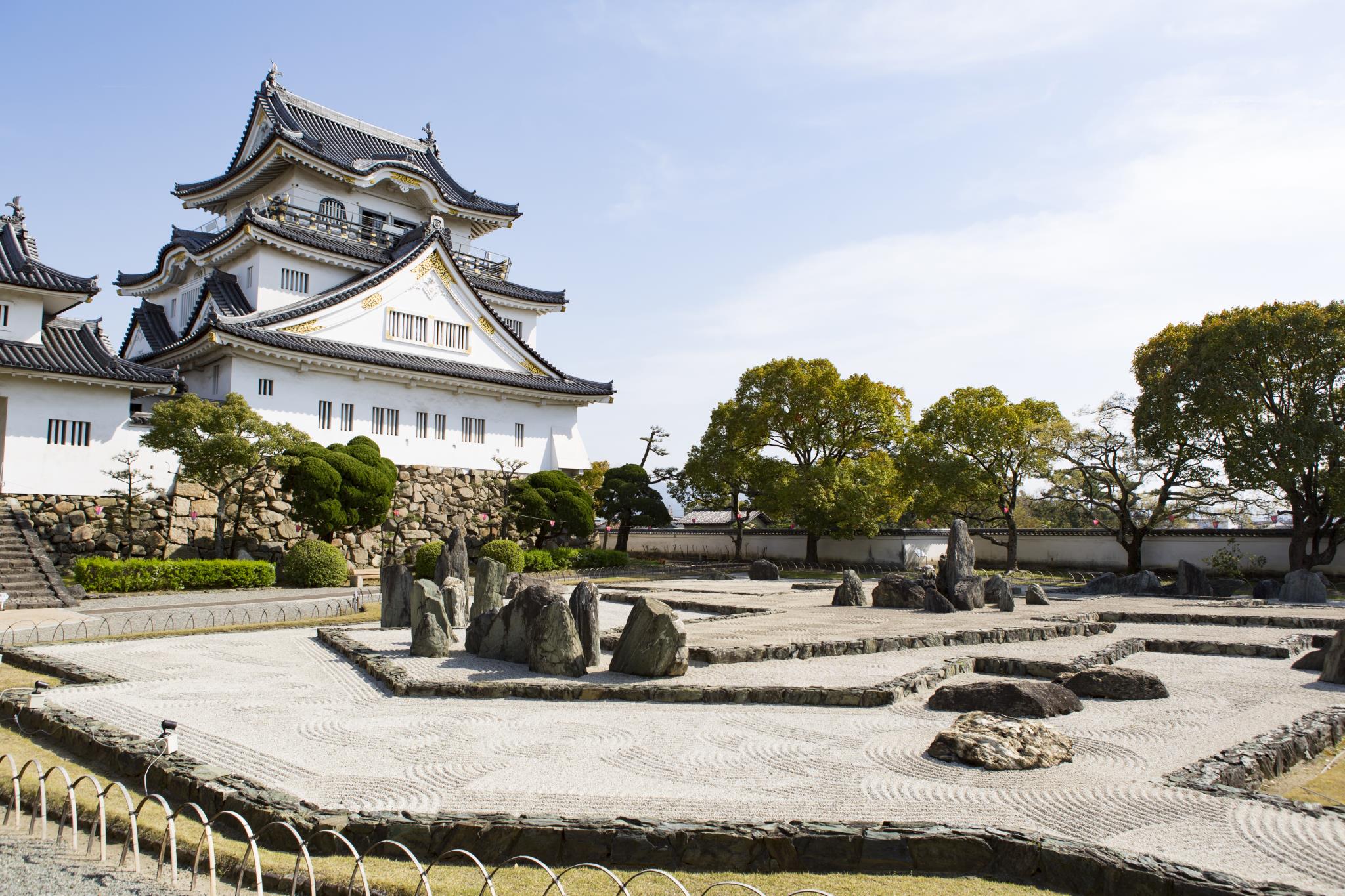 岸和田城